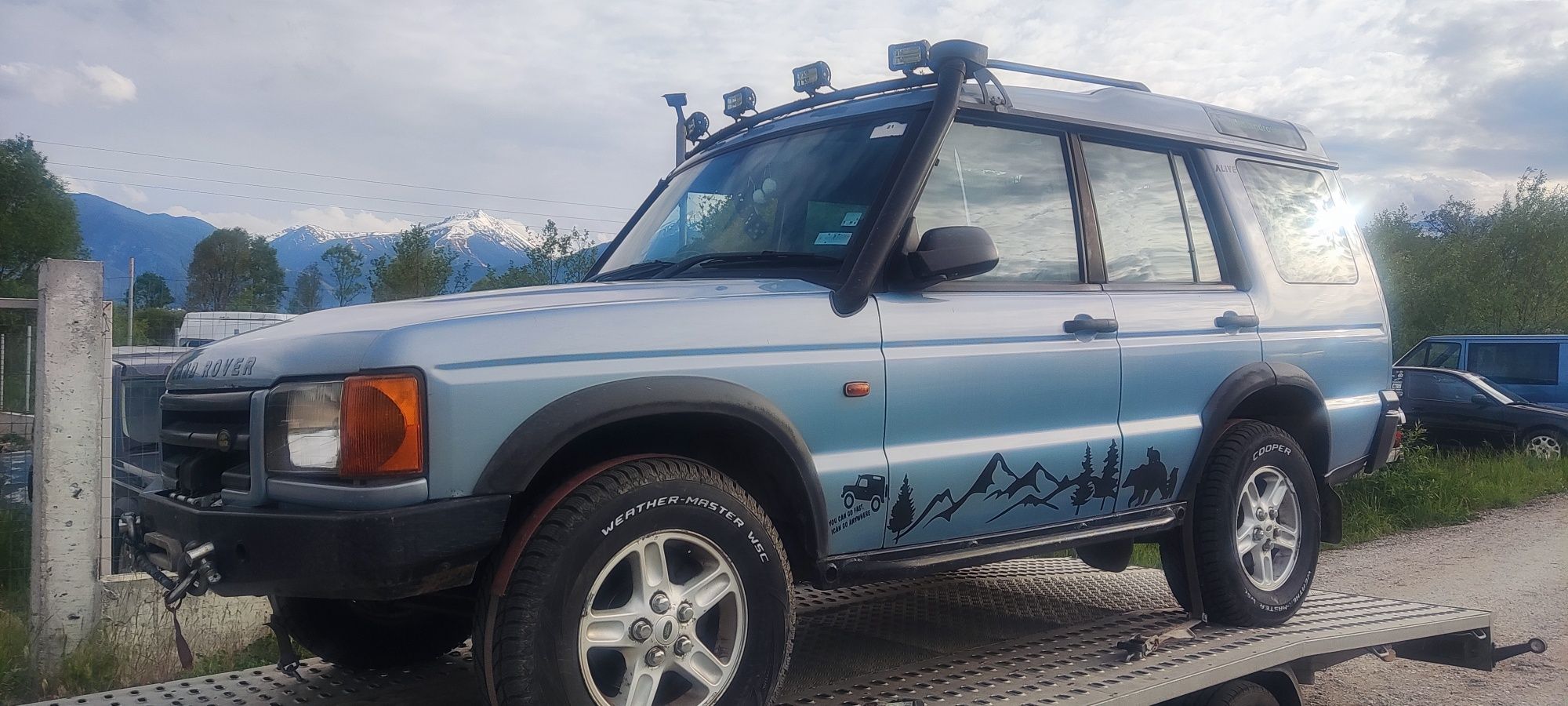 Land Rover Discovery 2 на части