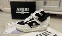 Adidasi Sneakers AMIRI MA-1 premium black & white unisex full box