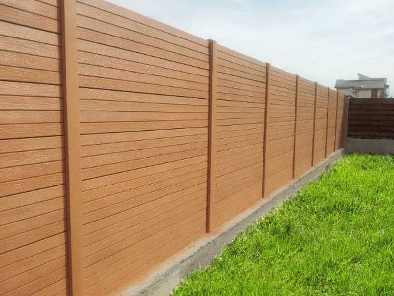 Garduri si porti din panou stil jaluzea, sipca metalica, tabla cutata