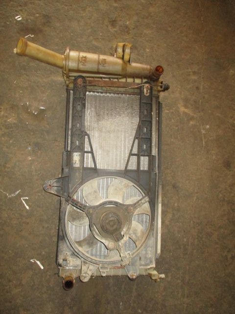 Radiator apa racire ventilator Fiat Punto 1998-2006 motor 1,2 benzina