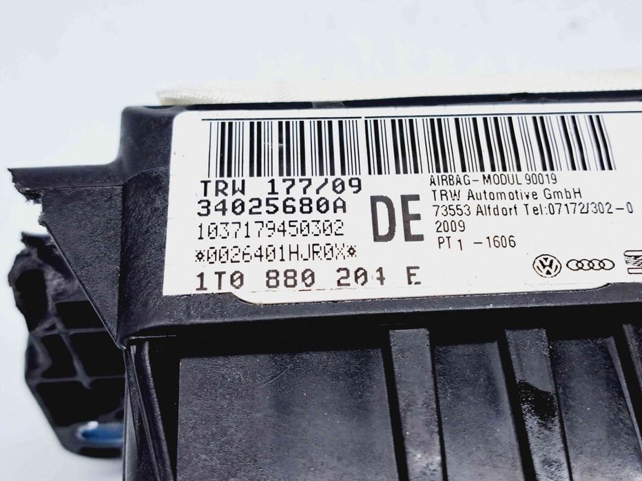 Airbag pasager Volkswagen Touran (1T1, 1T2) [Fabr 2003-2010] 1T0880204