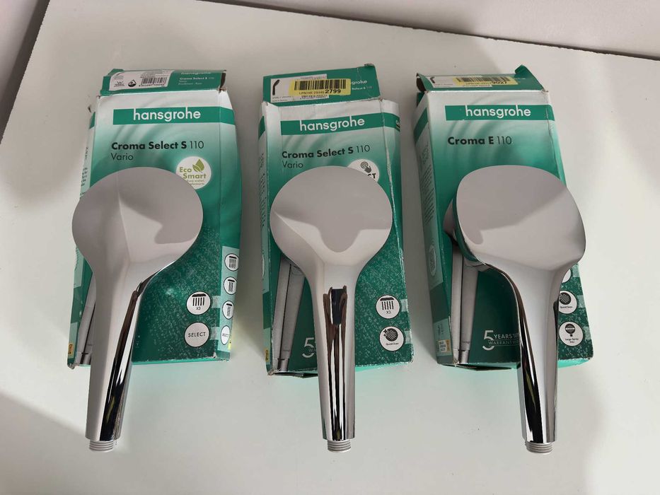 Diferite capuri de dus / para dus HansGrohe