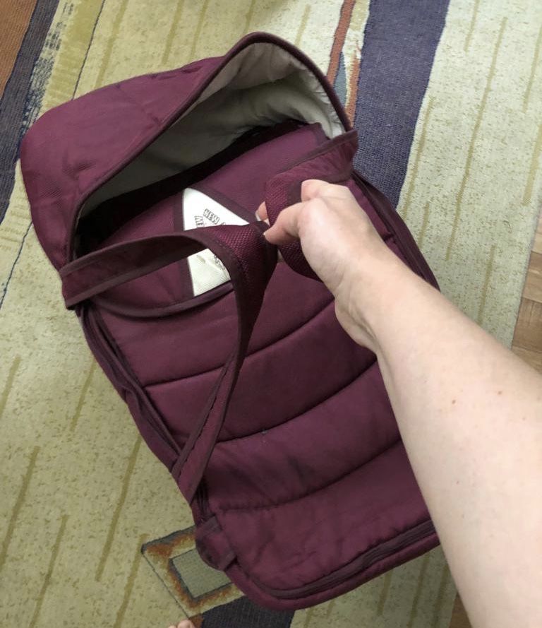 Люлька-переноска с сумкой