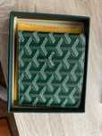 GOYARD зелено портмоне