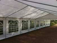 4x12 m CORT Pagoda Pavilion Evenimente ECONOMY nunta botez PVC 500