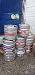 Butoaie inox 30 litri cu mufa sudata