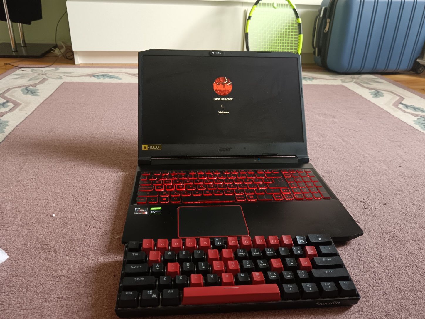 Acer nitro 5 КАТО Нов + Подарък клавиатура