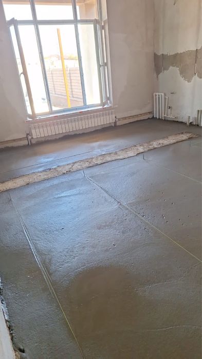 Стяжка и штукатурка ( стяшка и шукатурка)