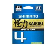 Шнур Shimano Kairiki 4 PE 150м зеленый# 0.130мм, 4.5 кг