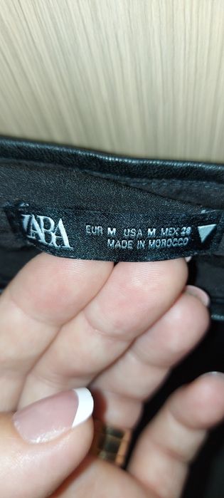 Rochie Salopeta piele Zara