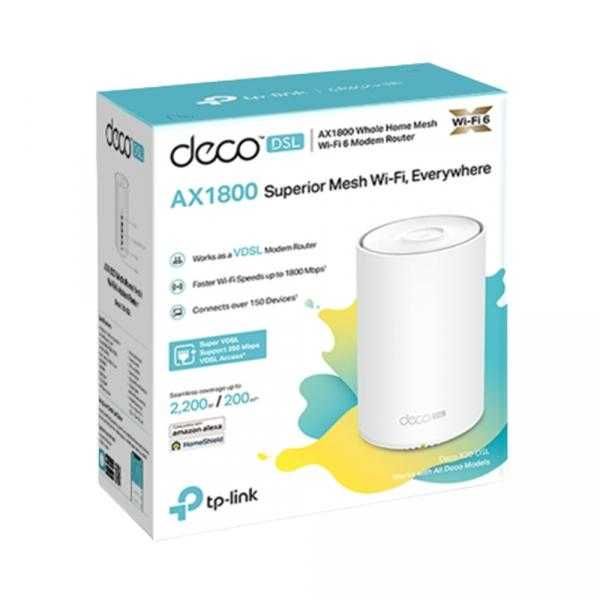 TP-Link Deco X20-DSL (1-pack) модемный роутером Home Mesh Wi-Fi 6