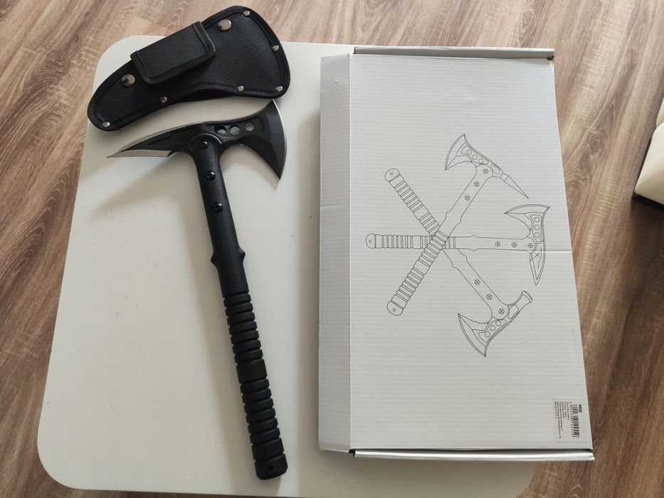 Topor Columbian 2 capete / Toporișcă Surviver Camping Drumeție