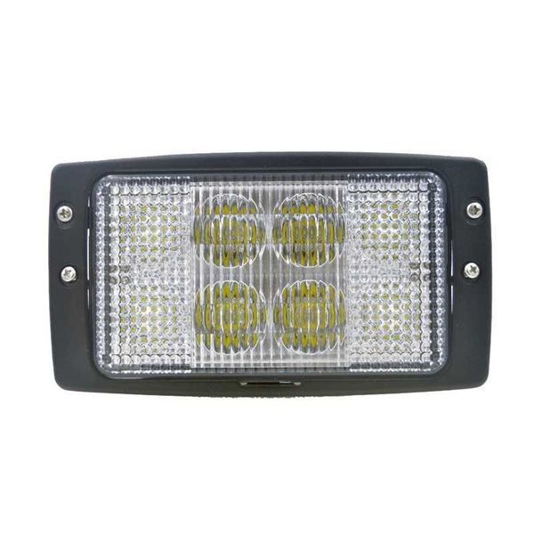 ЛЕД Диоден Халоген LED Фар -3200lm 18x10cm 40W PRO Koмбайн Трактор