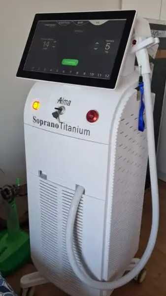 Soprano Ice Titanium aparat de epilare definitiva dioda laser , 3000w.