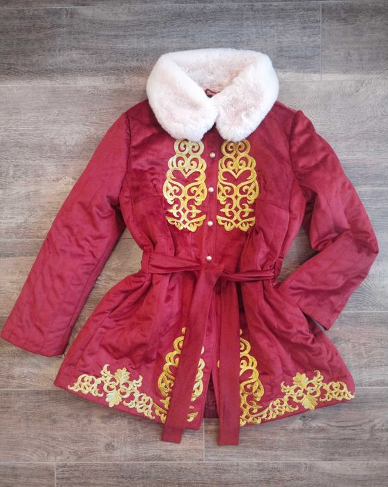 Чапан женский в казахском этно стиле