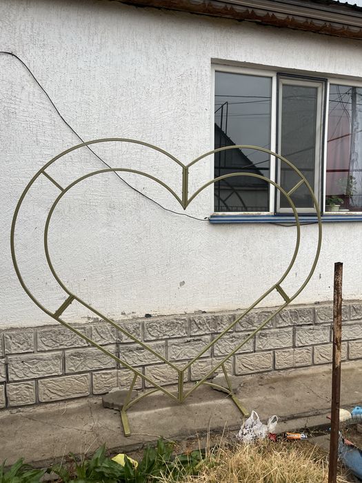 Баннер в форме сердца