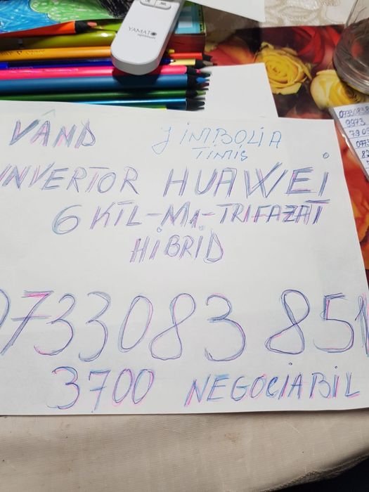 Invertor wuawei6ktl-trifazat hibrid