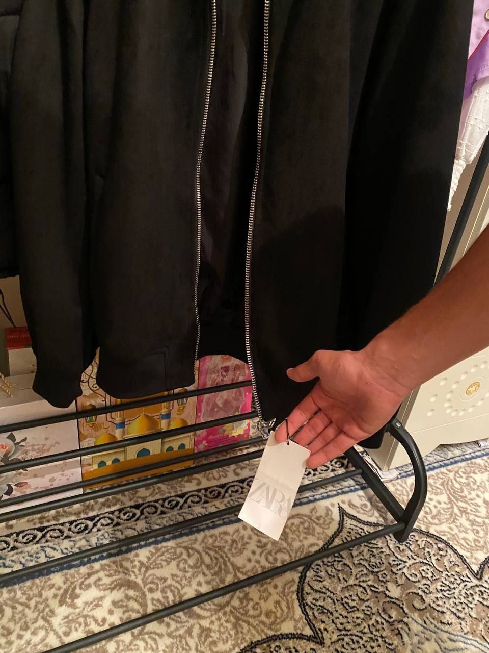 Замшевая куртка Zara orginal