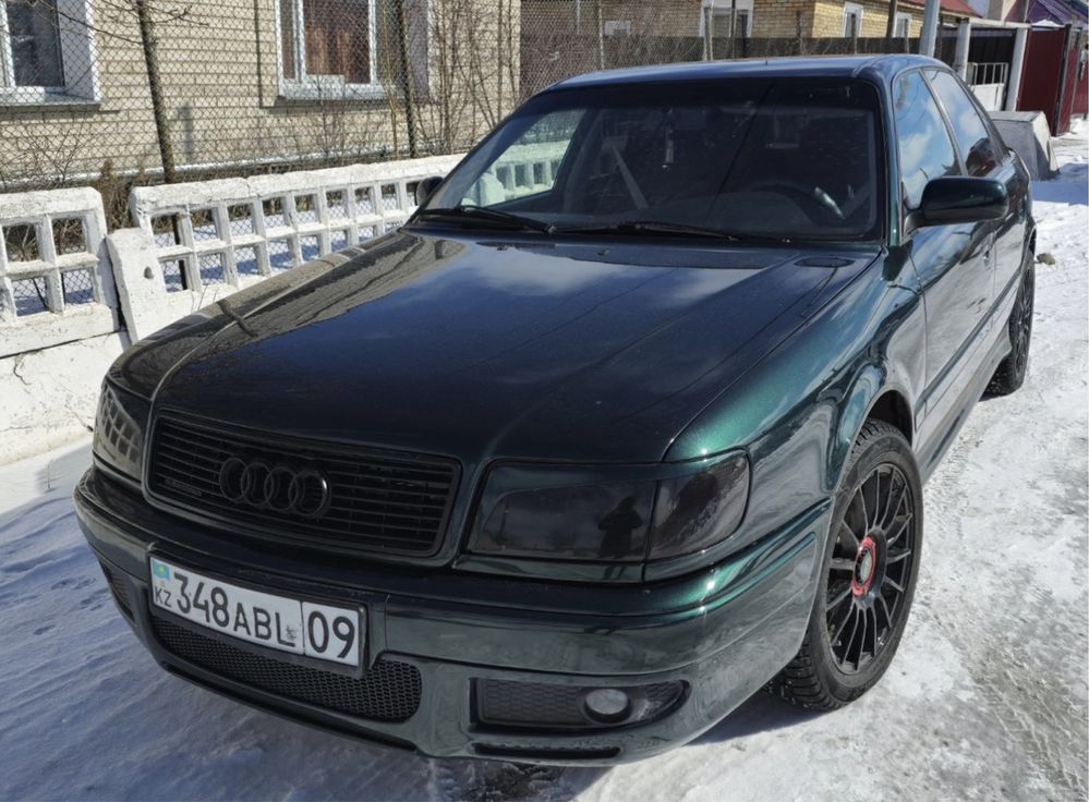 Бампер Ауди 100 с4, тюнинг обвес юбка Audi 100 C4 пороги