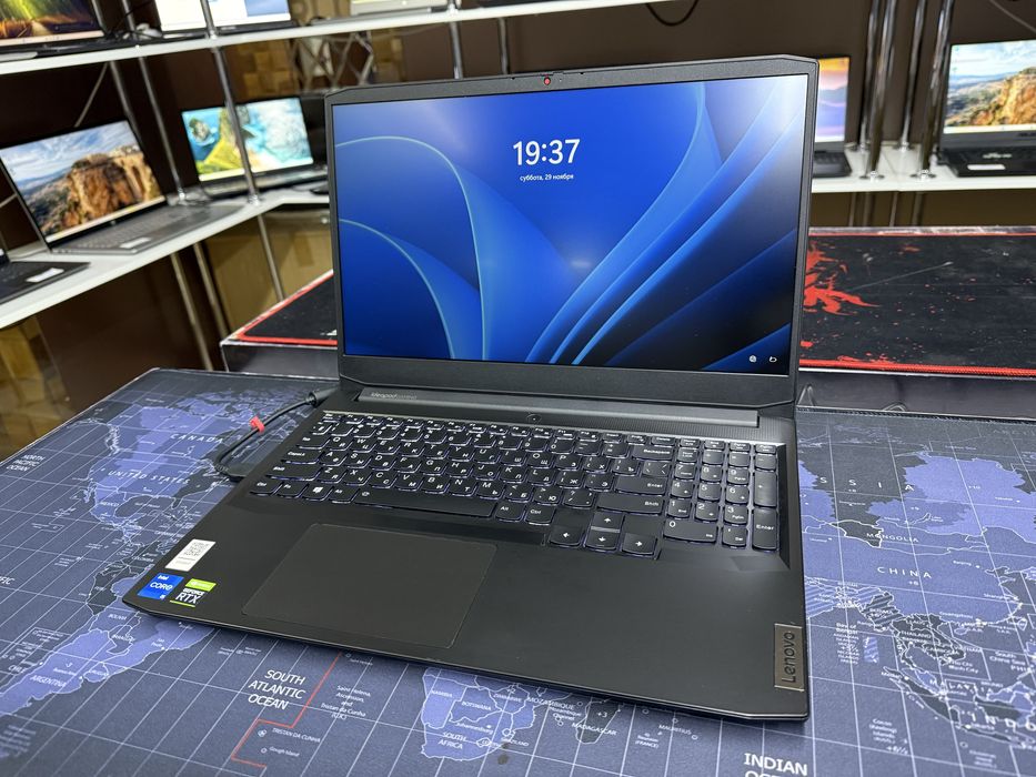 Игровой Lenovo ideapad Gaming 3 - Core i5-11300H/8Gb/512Gb/RTX3050Ti