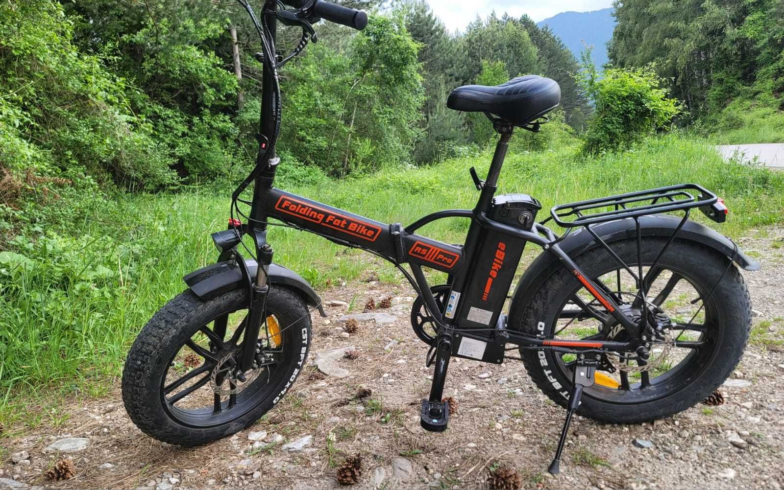 Сгъваем офроуд електрически велосипед за човек с тегло до 130 кг XMART