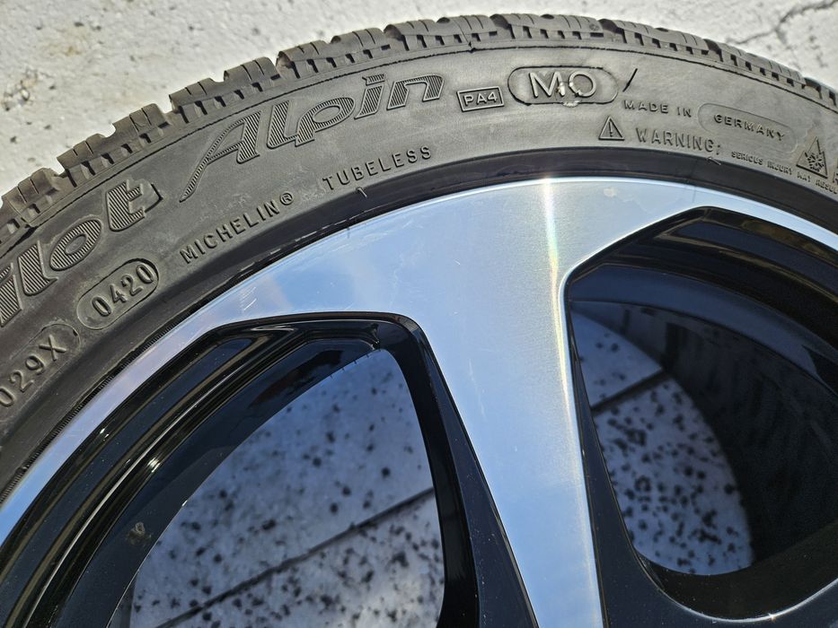 Jante mercedes noi R18 2 latimi night paket bicolor