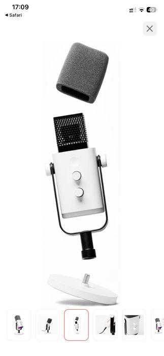 Микрофон fifine am8 белый