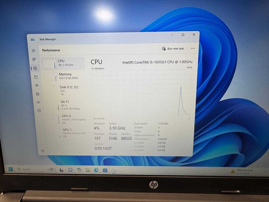 Hope Amanet P10/HP 15 I5-1035G1 1TB SSD 8GB RAM