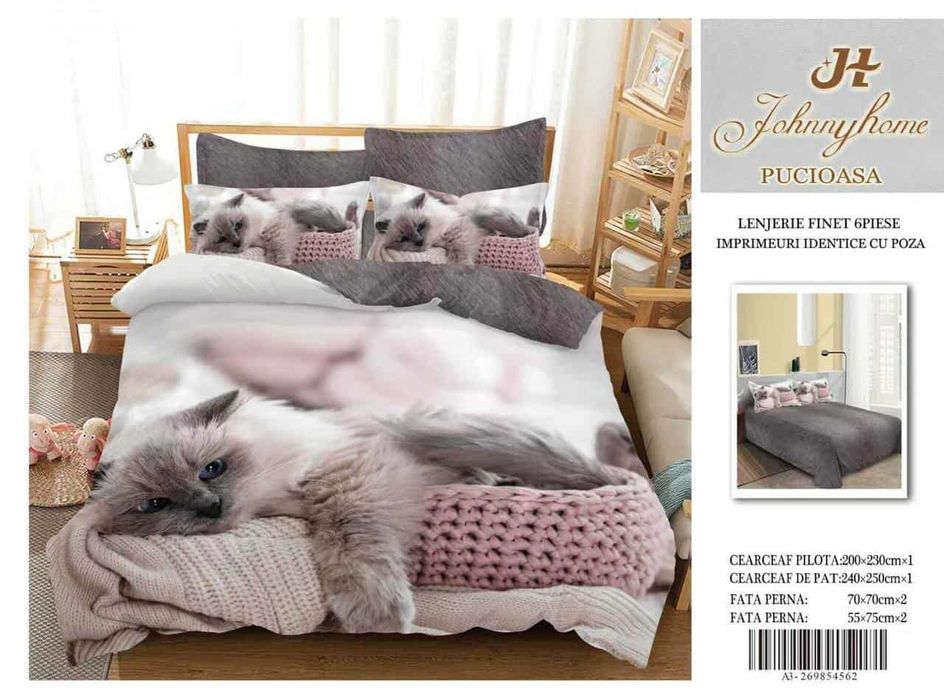 Lenjerie de pat finet 3 D