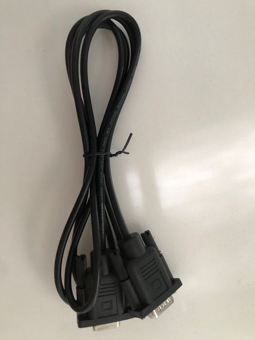 Cablu DB9 - DB9, 1,4m, Black,  mama - tata (două cabluri)