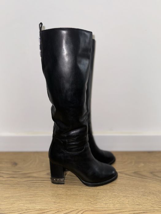 Cizme din piele naturală