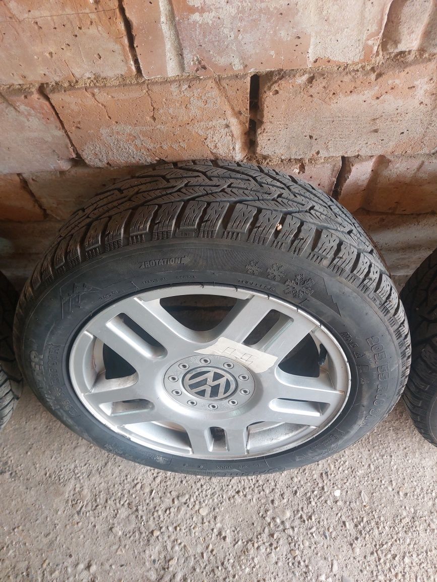 Продавам алуминиеви джанти RONAL 16” 5x100 с гуми