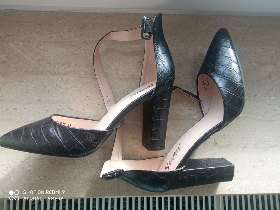 Pantofi negri dama mar 41