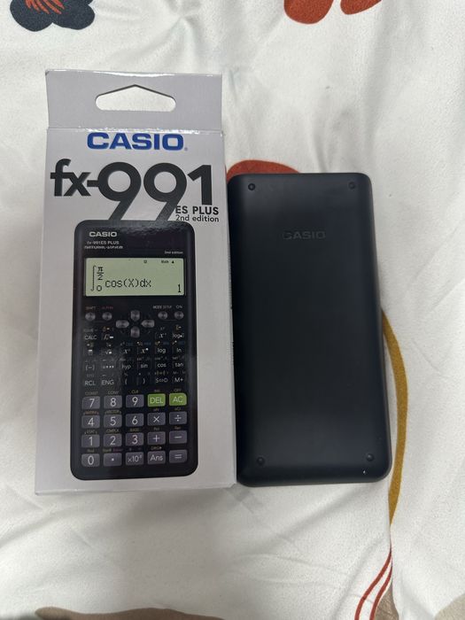 CASIO FX-991ESPLUS-2WETD, 12-разрядный, черный