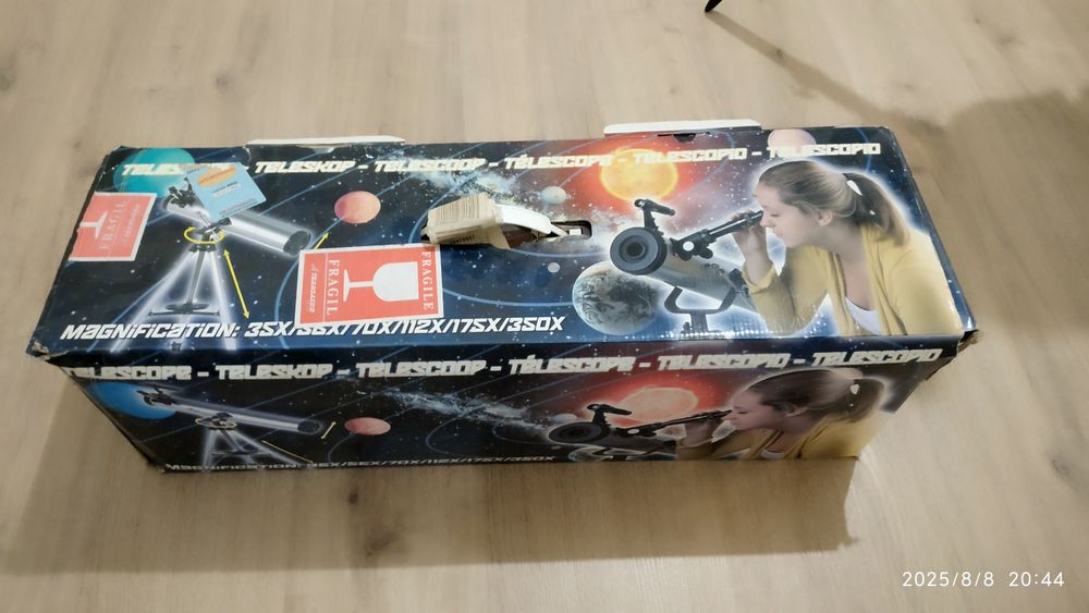 Телескоп в хорошем состоянии