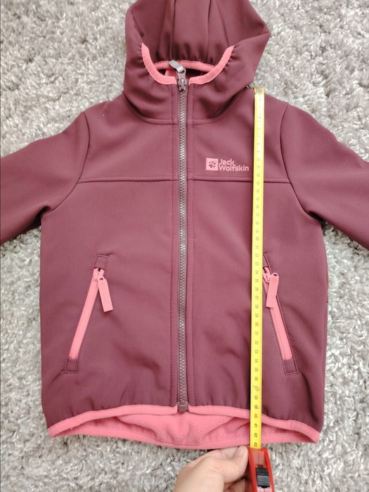 Jacheta softsheel - Jack Wolfskin copii mărimea 104