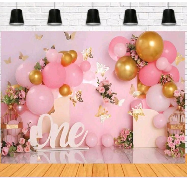 Фон на детски рожден ден