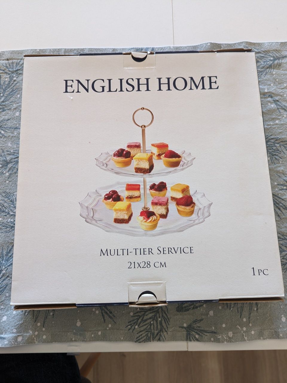 Поставка за сладки English home