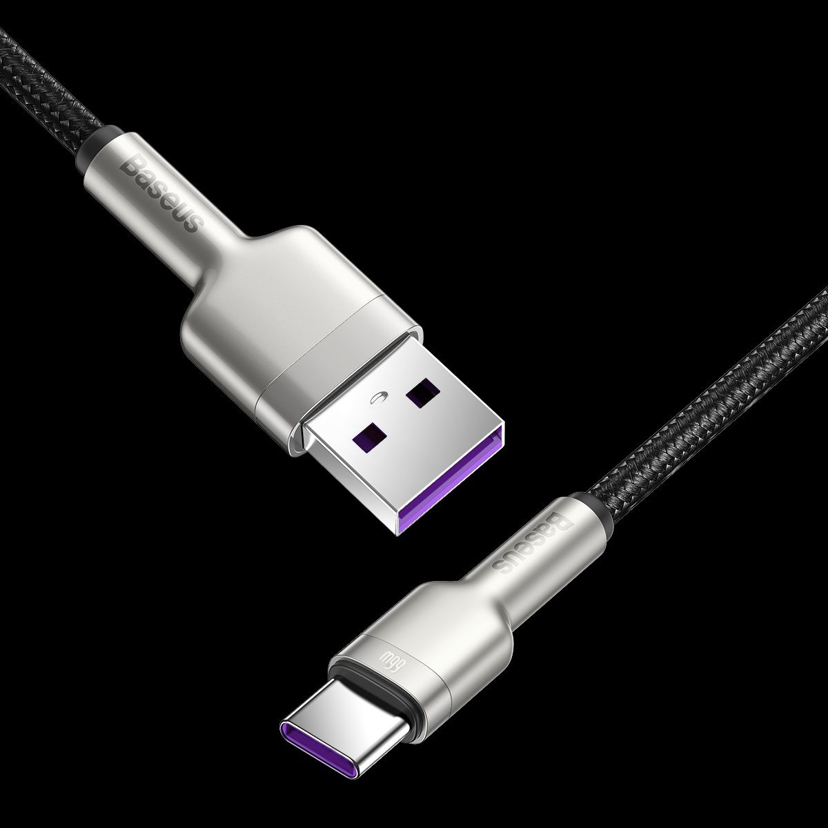 Cablu USB tip C Baseus Cafule Series Metal Data USB - 40 W Green