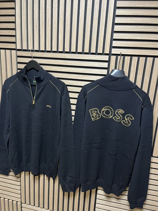 Hugo Boss : Zoldan 1/4 Zip Jumper - НОВИ 2 броя ХЛ размер / Оригинал
