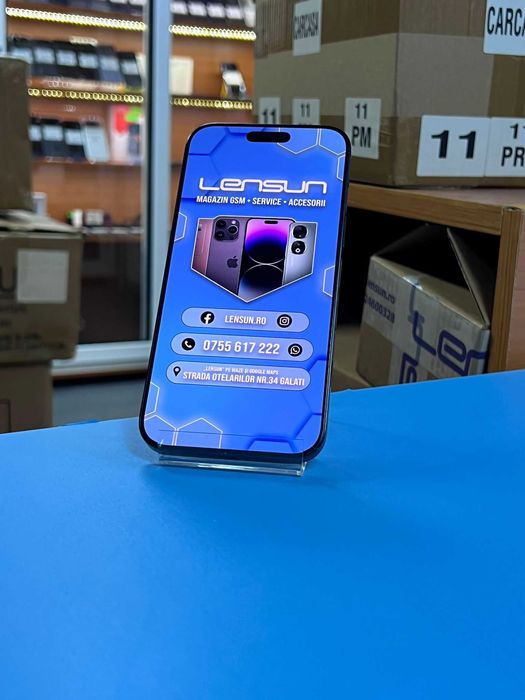 Apple iPhone 16 Pro Max 100% 256GB, Garantie 12 luni | Lensun