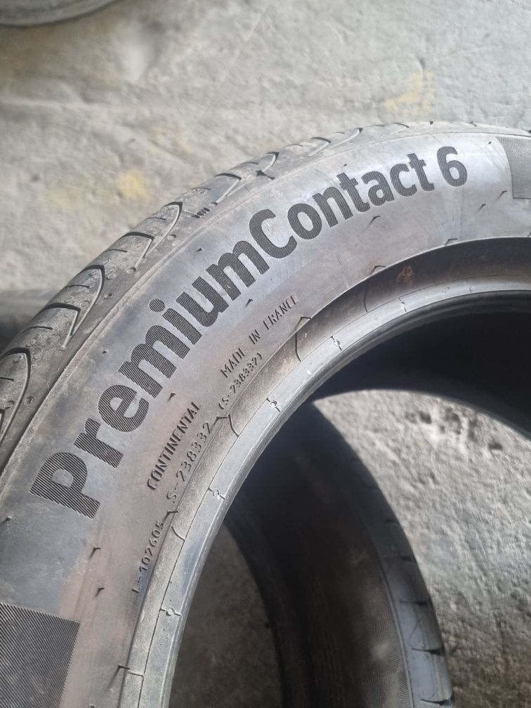 2 x Anvelope vara 215/50/R17 91Y XL Continental Contact 6 DOT (5021)