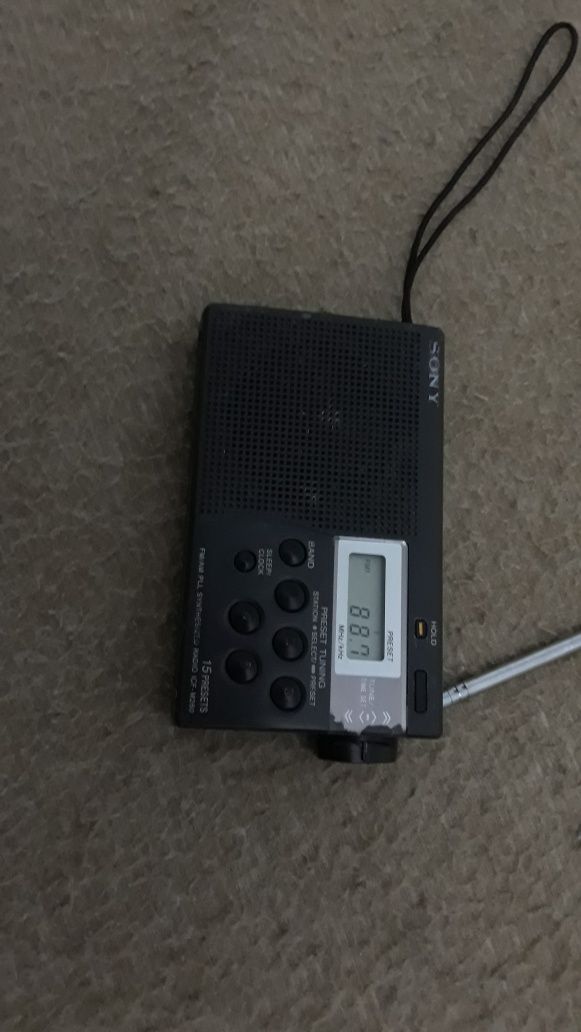 Mini Radio Sony digital original