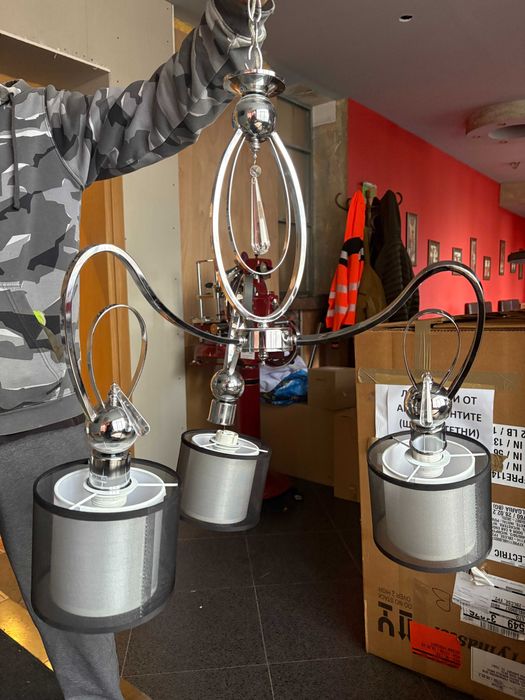 Лампи и лампиони в еднакъв стил - комплект за 1-2 стаи