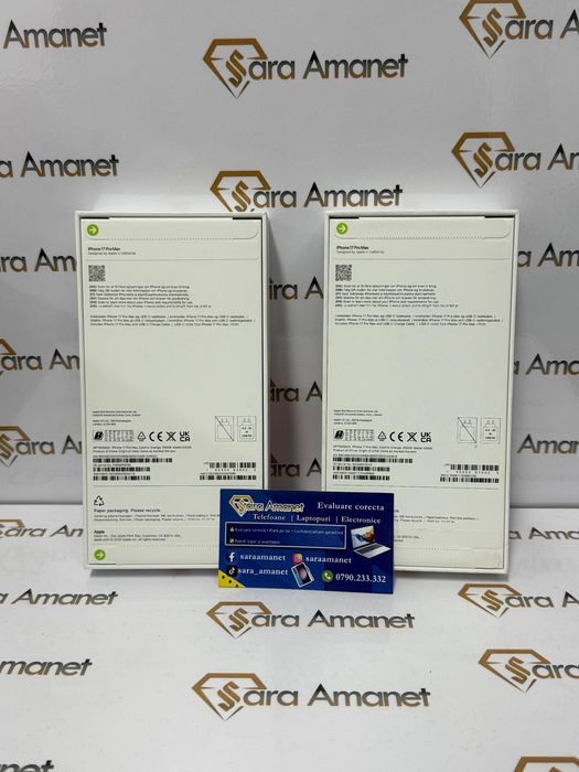 Iphone 17 Pro Max 256Gb ( sigilat ) Sara Amanet