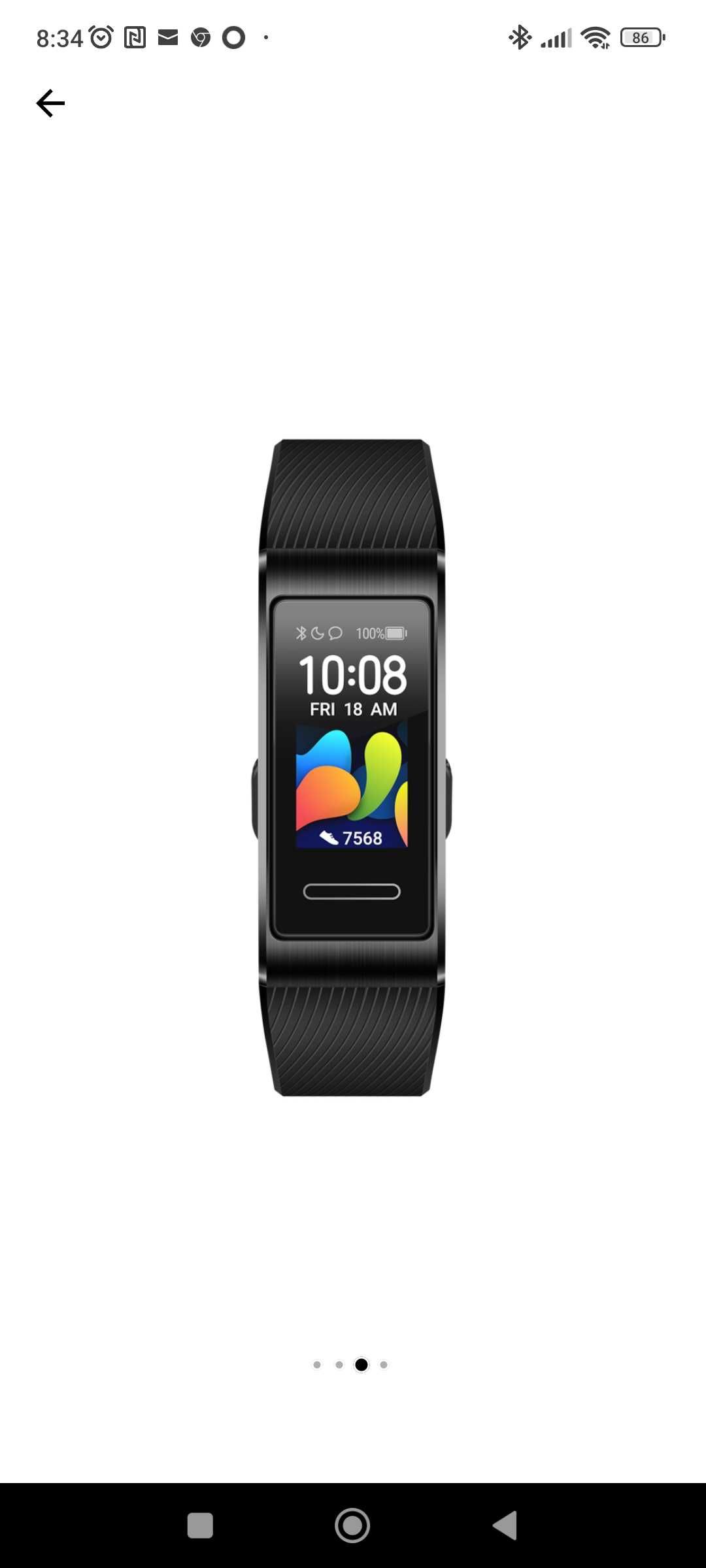 vand bratara fitnes huawei band 4 Pro