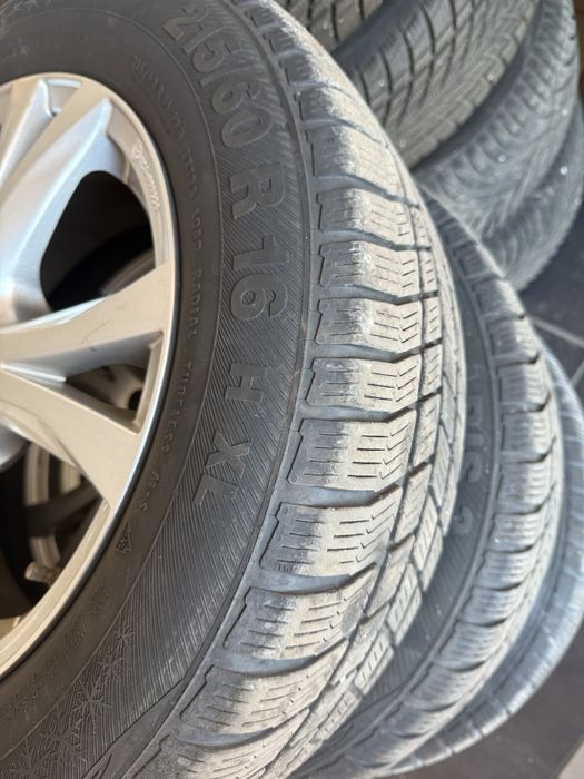 Джанти ЕТ42, 6.5Jx16 със зимни гуми 215/60/16 Фолксваген Ауди