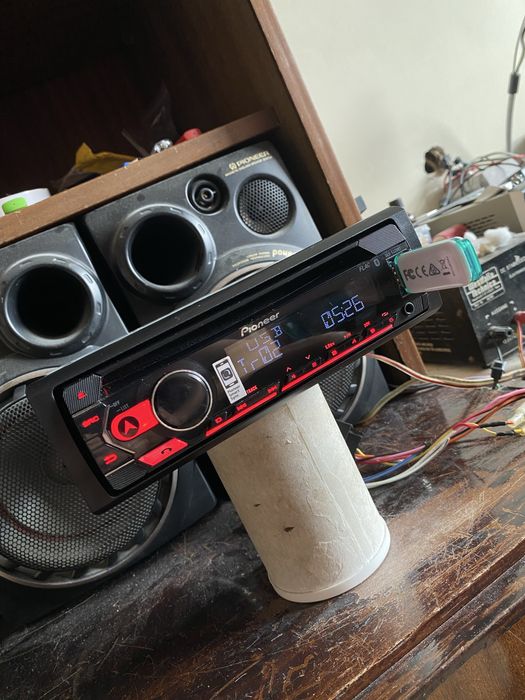 Pioneer deh-s320bt -НОВ МОДЕЛ -BLUETOOTH, USB, Aux, радио плеър cd сд