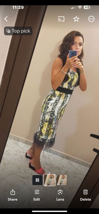 Миди Рокля “Replica”