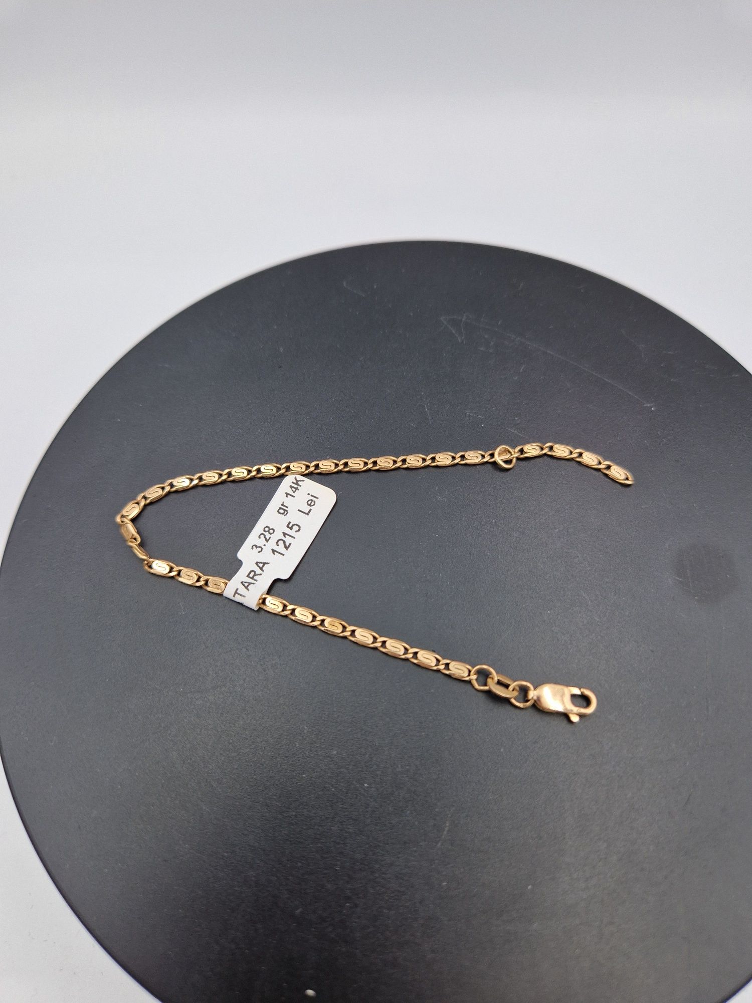Brățară Aur 14 K 3.28 Gr Lungime 17,5 Cm #26438